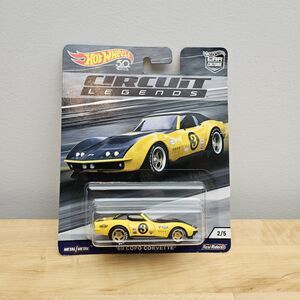 2018 Hot Wheels Premium Circuit Legends '69 COPO CORVETTE Car Culture